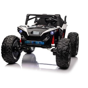 Ride On Utv Car for Kids, 24V with Remote Control, 2 Seaters 10AH Battery, 4WD Powerful Motors - 1 of 4