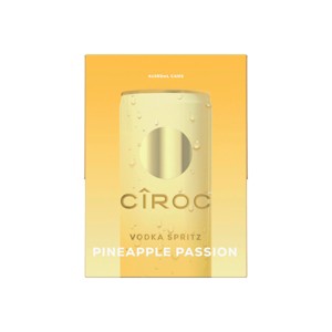 Ciroc Spritz Pineapple Passion - 4pk/355ml Cans - 1 of 3