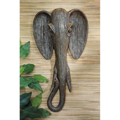 Design Toscano Animal Masks of the Savannah Wall Sculptures Elephant