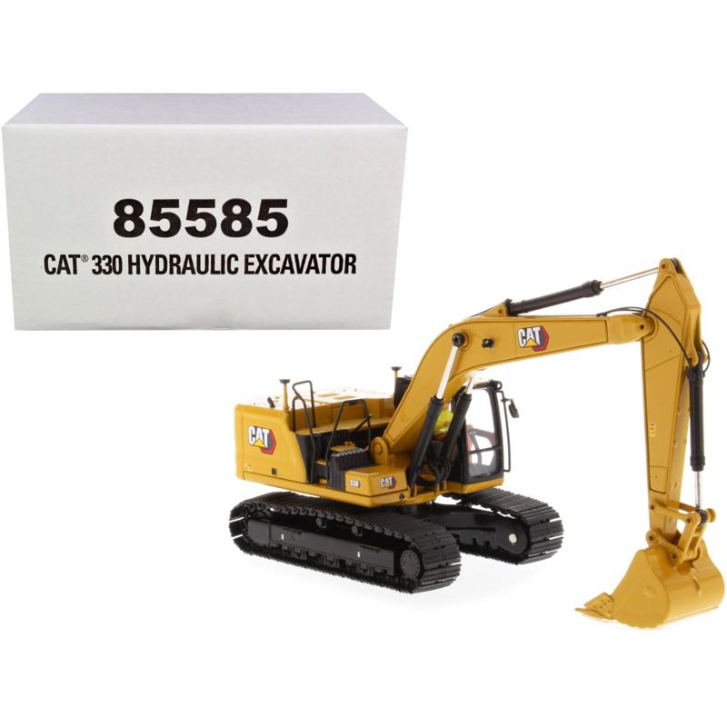 Cat Caterpillar 330 Hydraulic Excavator Next Generation with Operator "High Line Series" 1/50 Diecast Model by Diecast Masters, 1 of 6