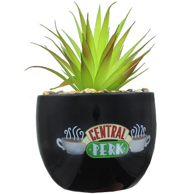 Silver Buffalo Friends Central Perk Logo Large Ceramic Planter