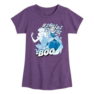 Girls' - Disney - Cinderella Pop Fitted Short Sleeve Graphic T-Shirt - 1 of 4