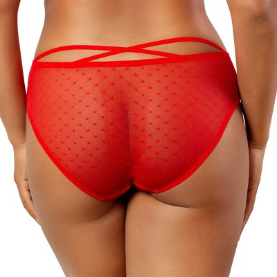 PARFAIT Women's Mia Hipster Panty - Racing Red - 2XL