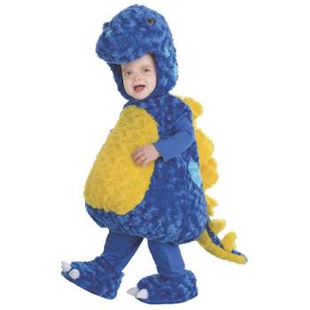Halloween Express Toddler Stegosaurus Costume - Size 2T-4T - Blue