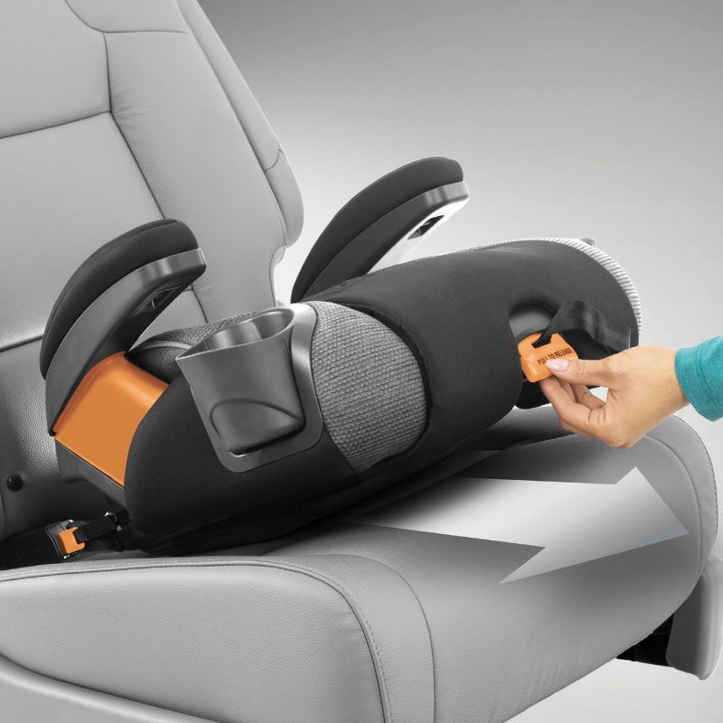 Chicco KidFit Zip Air Plus 2-in-1 Belt Positioning Booster Car Seat - Q Collection, 3 of 12
