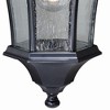 Vaxcel Aberdeen 1 - Light Wall Light in  Shiny Black - 2 of 4