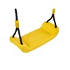 rinbow colour interesting three swingset with Textilene swing and Tree Swing Disc metal plastic safe swing seat 550lbs for outdoor playground - 4 of 4