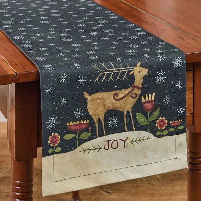 Park Designs Joyful Deer Table Runner 13" X 54"
