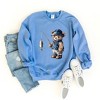 Simply Sage Market Women's Graphic Sweatshirt Teddy Bear Fisherman - 3 of 4