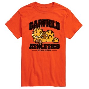 Men's - Garfield - Sleeping Athletics Short Sleeve Graphic T-Shirt - 1 of 4