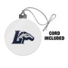 Longwood Secondary Logo Acrylic Christmas Tree Holiday Ornament - 3 of 4
