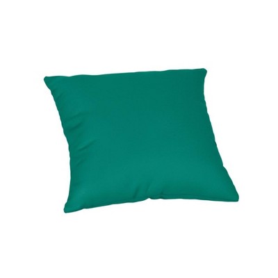 Casual Cushion Solid Sunbrella Fabric 1-Piece Indoor/Outdoor Square Throw Pillow