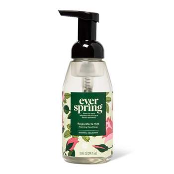 Foaming Hand Soap - Rosewater & Mint - 10 fl oz - Everspring™