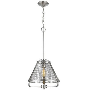 Z-Lite Iuka 1 - Light Pendant in  Brushed Nickel - 1 of 4