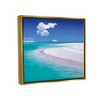 Stupell Industries Tropical Beach ShorelineFloater Canvas Wall Art - 3 of 4