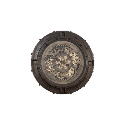 Yosemite Home Decor Urban Loft Gears Wall Clock