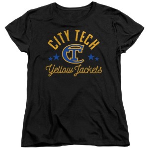 Women's New York City College Of Technology Jackets T-Shirt - 1 of 4