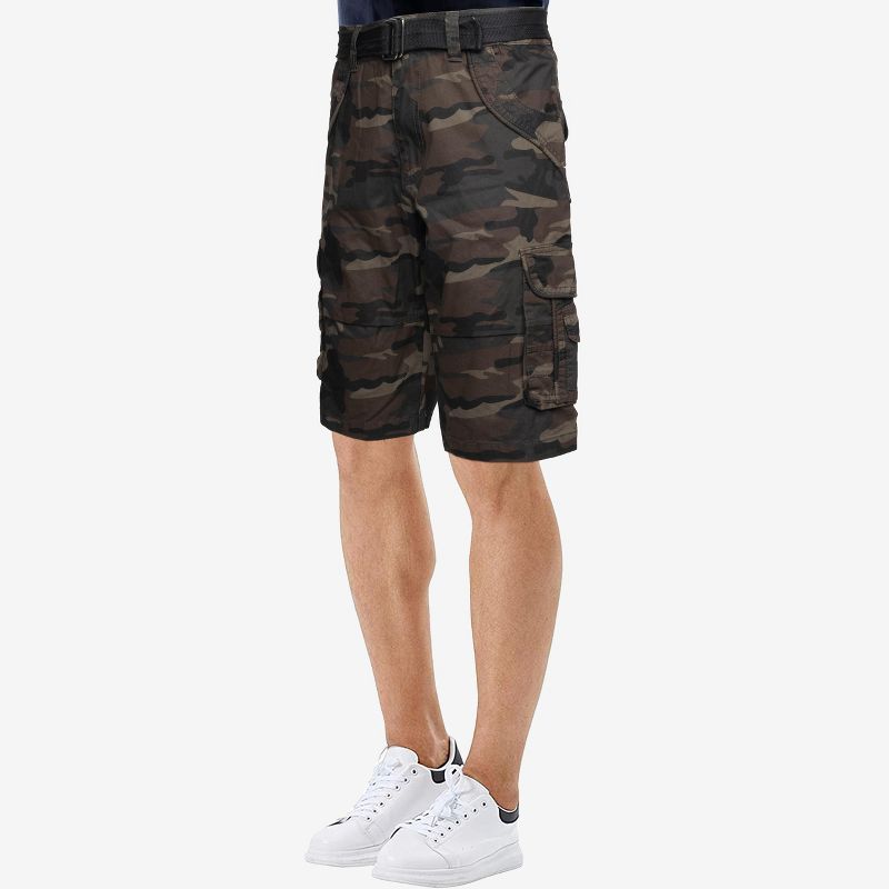 X RAY Men's Classic Fit 12.5" Inseam Knee Length Cargo Shorts, 3 of 4