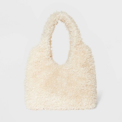 Fur Tote Handbag - A New Day™