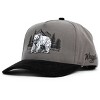 Waggle Adult Cotton Baseball Hat - Grizz Corduroy Brim - 2 of 4