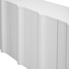 Sapphtopaz 4-Door Decorative Storage Cabinet Sideboard Buffet Cabinet with Storage Pantry Cabinet with Intricate Linear Accents for Living Room - 3 of 4