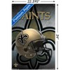 Trends International NFL New Orleans Saints - Helmet 16 Unframed Wall Poster Prints - 3 of 4