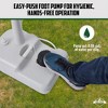 Hike Crew Portable Sink & Waste Tank, Portable Hand Washing Station W/4.5 Gal Capacity & 8 Gal Tank - 4 of 4