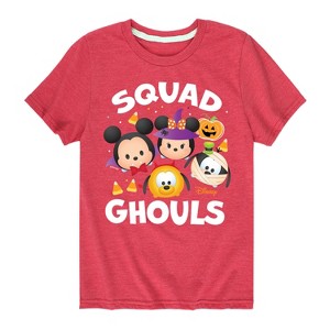 Boys' - Disney - Squad Ghouls Short Sleeve Graphic T-Shirt - 1 of 4