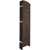 Gulches 6-Panel Dark Brown Folding Partition, Elegant Room Divider - 3 of 4