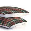 Deny Designs Twin/ Twin Extra Long Avenie Vintage Christmas Plaid Duvet Cover and Pillow Sham Red - 3 of 3