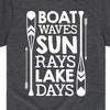 Boys' - Instant Message - Lake Days Quote Short Sleeve Graphic T-Shirt - 2 of 4