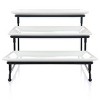 Elama 3-Tier Rectangular Plate Porcelain Serving Stand Set - 3 of 4