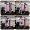 Power Cage Smithmachine - 2400 Lbs Superior Multi-Functional All-in-One Power Rack with Squat Rack for Home Gym with LAT Pulldown System - 4 of 4