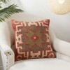 Saro Lifestyle Kilim Design Down Filled Throw Pillow - 2 of 2