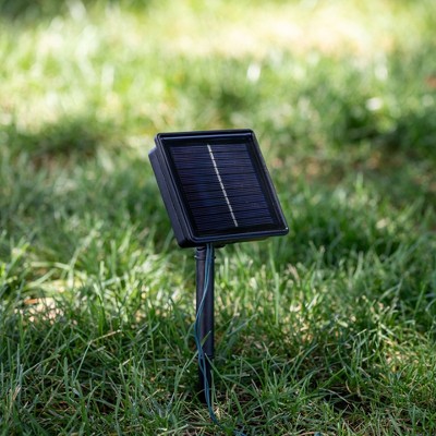 Solar Powered Multicolor LED Outdoor Christmas String Lights, 150 inches