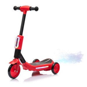 Maggift Kick Scooters 2in1 Kids Ride On Three Wheel Balance Scooter Toy for Kids Floor Protection Gift for Kids, Red, 24.8"*12.2"*27.2" - 1 of 4