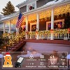 Christmas Lights Outdoor Decorations 400 LED 33ft 8 Modes with 75 Drops, Clear Wire LED String Light Indoor Decor - 3 of 4