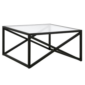 Square Black Bronze Coffee Table - Henn&Hart - 1 of 4