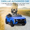 24V Licensed Cadillac Ride On Truck Car for Kids - 2 Seater Electric Vehicle w/Parent Remote Control, Smooth Start, for Boys Girls - 3 of 4