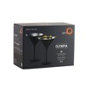Stölzle Lausitz Olympia Martini Glass, Black/Silver - Set of 6 - 3 of 4
