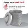 Amici Home Newport Collection Galvanized Metal Storage Canister, Food Safe - 4 of 4