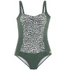 Women's Printed Tummy Control One Piece Swimsuit - LASCANA - 4 of 4