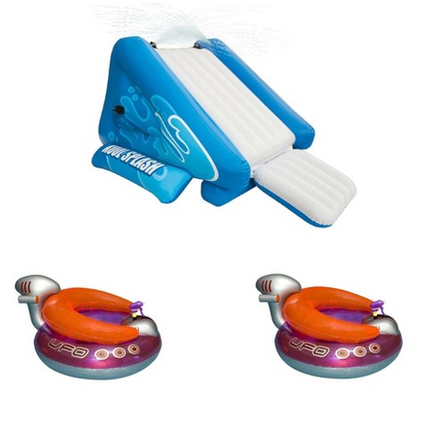 Intex island hot sale slide target