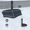 Patio Umbrella Base, 26 lbs Concrete Heavy Duty Half Umbrella Stand, Patio Umbrella Holder for 1.5"/1.9" Umbrella Poles for Outdoor, Lawn, Poolside - 3 of 4