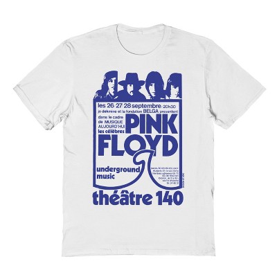 Pink Floyd Men's Theatre 140 1 Short Sleeve Graphic Cotton T-Shirt