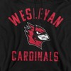 Wesleyan University Official Mascot Logo Adult Pull-Over Hoodie - 2 of 4