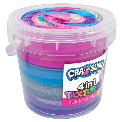 Cra-Z-Slimy 4-in-1 Textures Bucket