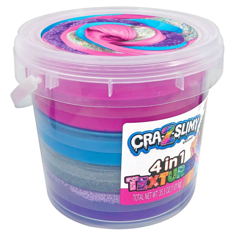 Cra-Z-Slimy 4-in-1 Textures Bucket, 4 of 12