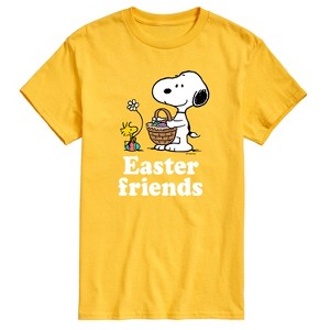 Men's - Peanuts - Easter Friends Short Sleeve Graphic T-Shirt - 1 of 4