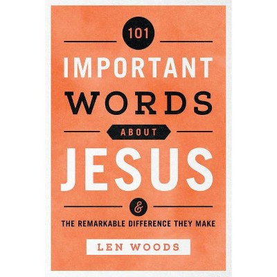 101 Important Words about Jesus - by  Len Woods (Paperback)